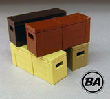 Brickarms Ammo/Weapons CRATE for Custom Minifigures -Pick your Color!-