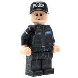 British Police Dog Handler Custom Minifigure  - United Bricks