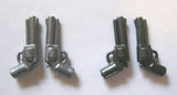 BrickArms MAGNUM REVOLVER 2 pc. Lot for Minifigs -Pick Color