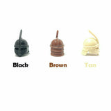 Brickwarriors THRALL HELM for Minifigures -NEW- Pick Color