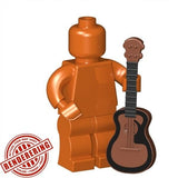 Custom ACOUSTIC GUITAR Instrument for Custom Minifigures -Pick Your Style!-