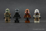 Custom PAULDRON 2 Sided for MINIFIGS Star Wars Soft Mold -Pick Your Color!-