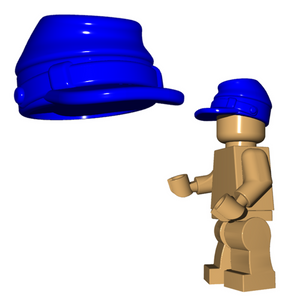 Custom CIVIL WAR KEPI Hat for Minifigures -Pick your Color!- Brickwarriors