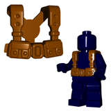 Brickwarriors FRENCH SUSPENDERS for WWII Minifigures -Pick your Color!-