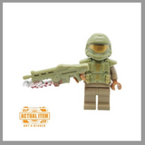 Custom Shock Trooper Accessory Pack for Minifigures -Olive Green