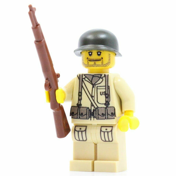 WW2 Custom Américain US Soldat, BrickArms Garand, Haute Qualité imprimé, de  Brique Lego® …