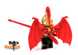 Brickwarriors Custom Dragon Tail for Minifigures -Pick your Color! NEW