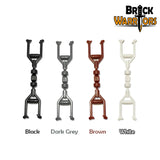 Brickwarriors CRUTCHES (pair) for Minifigures -NEW- Pick your color