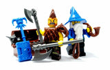 Brickwarriors WIZARD SLEEVES for Minifigures LOTR Castle -NEW- Pick Color