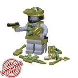 Custom Jungle Commando Accessory Pack for Minifigures