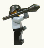 BrickArms PANZERFAUST For Minifigures  -NEW- WW2 Soldier -Black