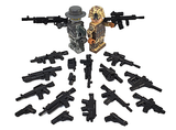 Brickarms Modern Combat FRONTLINE Pack -Compatible with Minifigures -NEW