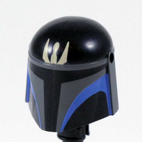 Custom MANDALORIAN HELMET for Star Wars Minifigures -Pick Color!- Clon