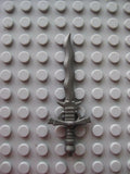 Custom FLAMBERGE Knight Templar Sword for Castle  Minifigures Black or Steel
