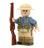 WW1 BRITISH Soldier Minifigure - United Bricks