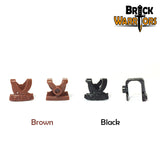 Brickwarriors JAPANESE SUSPENDERS for  Minifigures -Pick your Color!-