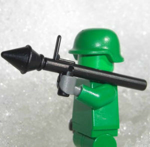 BrickArms RPG for Minifigs Military Soldier Weapon -NEW- 2 PC LOT