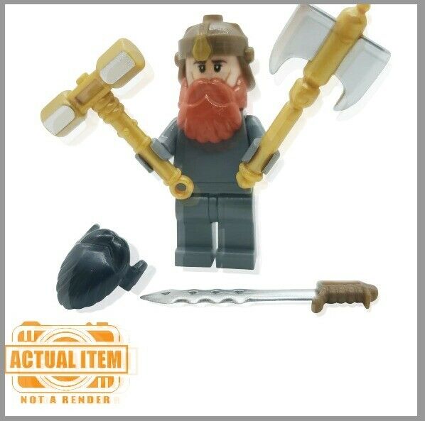 Brickforge DWARF Accessory PACK for Custom Minifigures - Pick your Sty ...