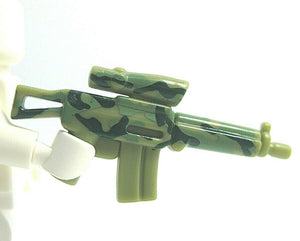 Brickforge CAMO ASSAULT RIFLE for Minifigures -NEW- Soldier Special Forces