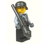 BrickArms PANZERFAUST For Minifigures  -NEW- WW2 Soldier -Gunmetal
