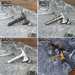 Custom Tactical Axe for Minifigures -Pick Color!-  NEW Brick Troops Leyile