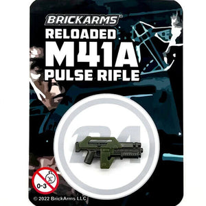 BrickArms M41A Pulse Rifle Reloaded Weapon for Minifigures  -NEW-