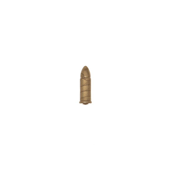 Brickarms 20mm Round Ammo 2 Piece lot for Minifigures MOC Tanks -NEW- Brass