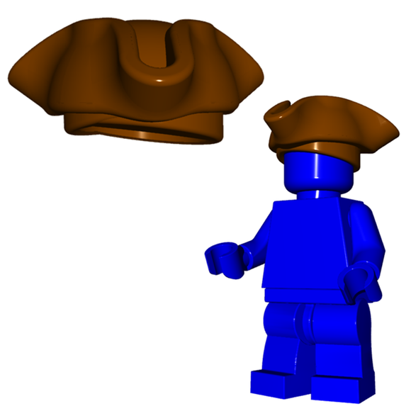 Custom Tricorn Pirate Hat for Minifigures  -Pick your Color!-