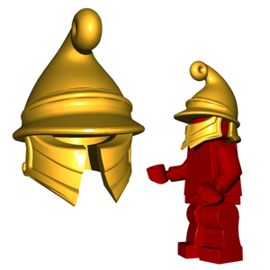 Custom Thracian Helmet Compatible with Minifigures -Pick your Color! NEW