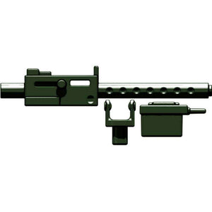 BrickArms M1919 Machine Gun (OD GREEN) for Minifigures  WW2 Soldier NEW