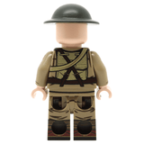 WW1 Canadian CEF Army Soldier Minifigure -United Bricks Limited Edition
