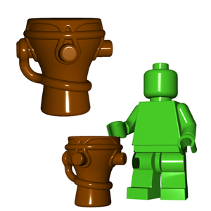 Custom Tribal Drum Instrument for Minifigures -Pick Color-