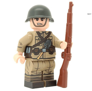 WW2 Romanian Army Rifleman Minifigure -United Bricks