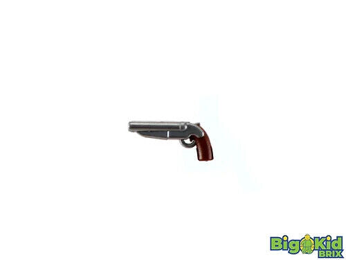 Bigkidbrix Sawed Off Shotgun Overmolded for Minifigures -Pick Color!- NEW