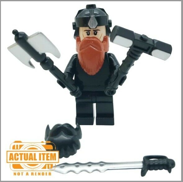 Brickforge DWARF Accessory PACK for Custom Minifigures - Pick your Sty ...