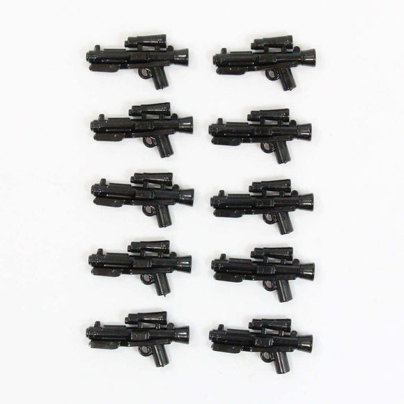 Brick Tactical E-11 Blaster for SW Minifigures -NEW!- 10 PC LOT