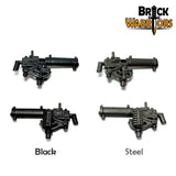 US Water Cooled MG Weapon for Minifigures -Pick Your Color!- Soldiers