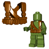 Brickwarriors SOVIET SUSPENDERS for  Minifigures -Pick your Color!-
