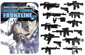 Brickarms Frontline Pack V2 Modern Combat- for Minifigures -NEW