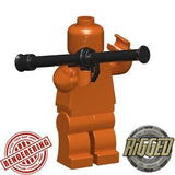 Custom BAZOOKA Heavy Weapon for Minifigures WW2 Milltary Soldiers WWII