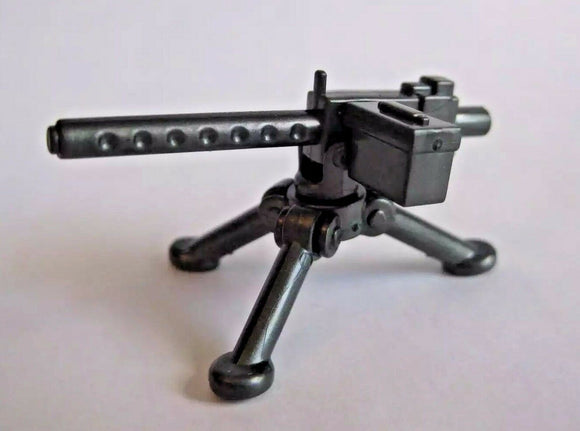 BrickArms M1919 Machine Gun w/ Tripod for Custom Minifigures NEW WW2 Soldier