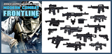 Brickarms Modern Combat FRONTLINE Pack -Compatible with Minifigures -NEW