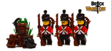 Custom SHAKO British Hat for Minifigures -Imperial Soldiers- Black or Brown