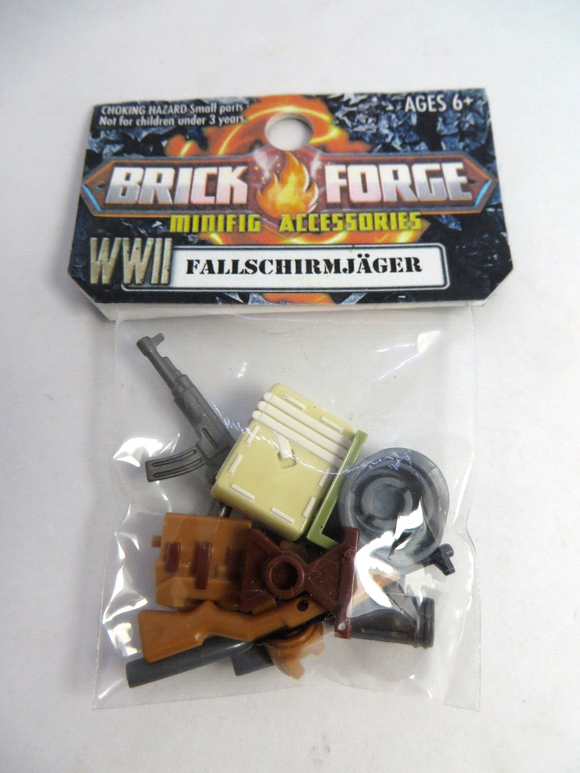 Custom Fallschirmjager WWII Accessory Pack for Minifigures