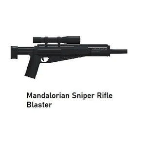 Mandalorian Sniper Rifle for Minifigures -Pick Color!- Star Wars  NEW