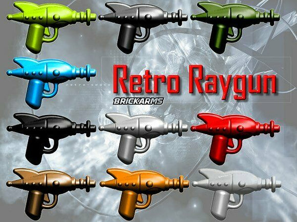 Brickarms RETRO RAY GUN for Minifigures -Pick Color!-  NEW Sci FI