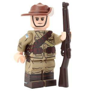 WW1 Australian Light Horse Trooper Minifigure - United Bricks