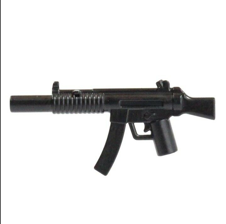Brick Tactical BT MP5 Tactical Rifle Weapon for Minifigures -Pick