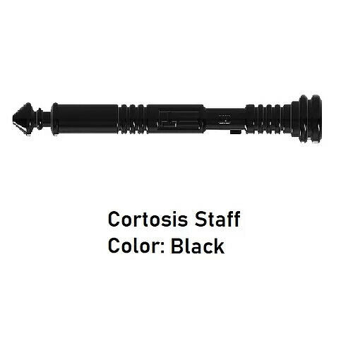 Custom CORTOSIS STAFF for Minifigures -Pick Color!- Star Wars  NEW