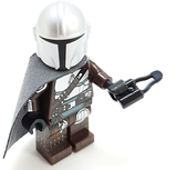 Brickarms TRACKER FOB (Black) for Mini-figures Star Wars -NEW!- Mandalorian